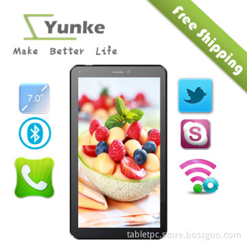 7inch allwinner a20 call tablet built in 3g Android 4.2.2 HDMI wifi and BT